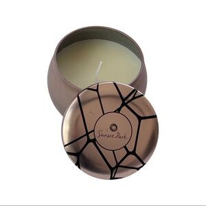 Sunset Park Jasmine & Lilac Candle in Decorative Tin - New